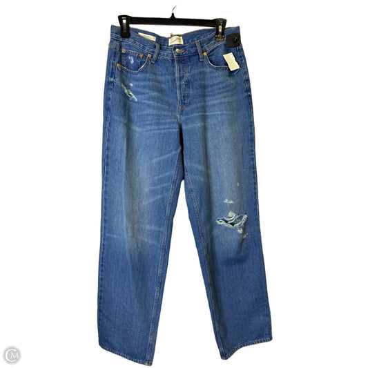 Jeans Straight By Universal Thread In Blue Denim, Size: 10