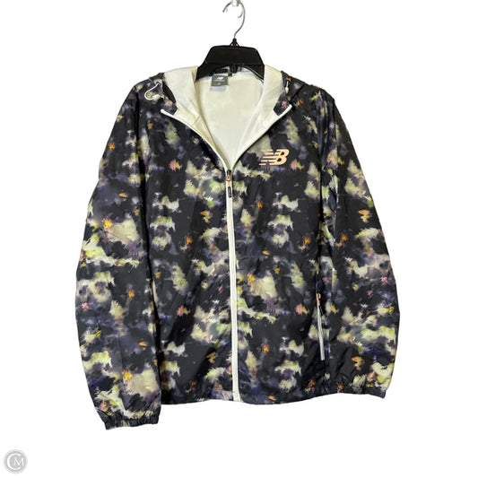 Athletic Jacket By New Balance In Multi-colored, Size: Xl