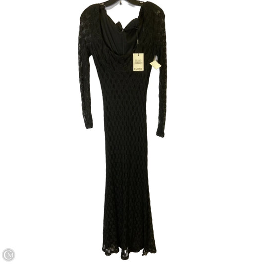Dress Party Long By Bardot In Black, Size: 8