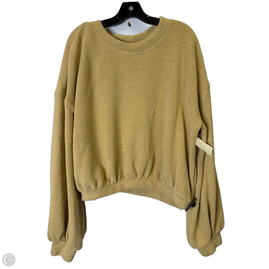 Sweater By Free People In Tan, Size: M