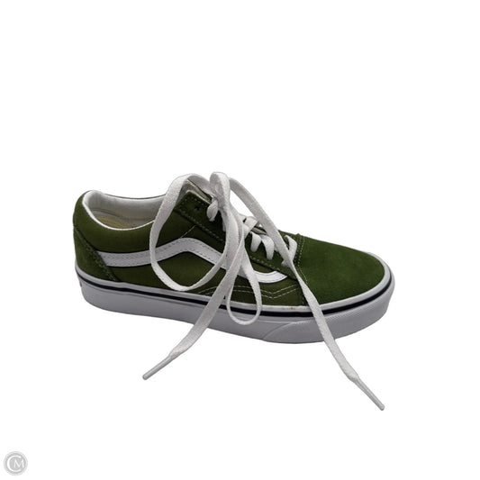 Shoes Sneakers By Vans In Green, Size: 6