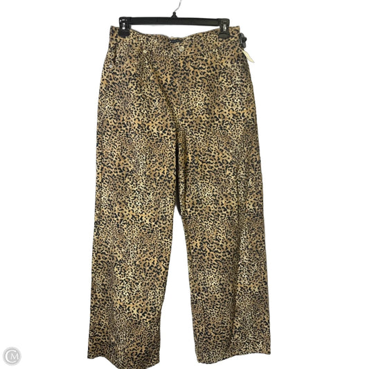 Jeans Straight By Asos In Animal Print, Size: 8