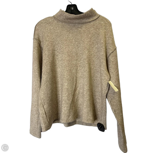 Top Long Sleeve By Fever In Brown, Size: S