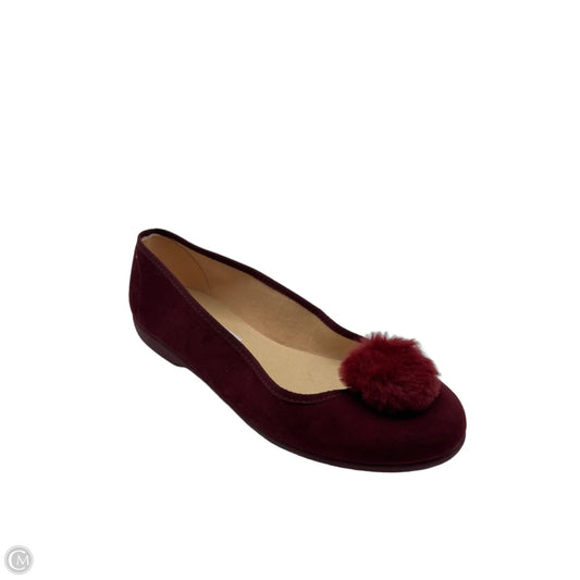 Shoes Flats By Clothes Mentor In Red, Size: 9