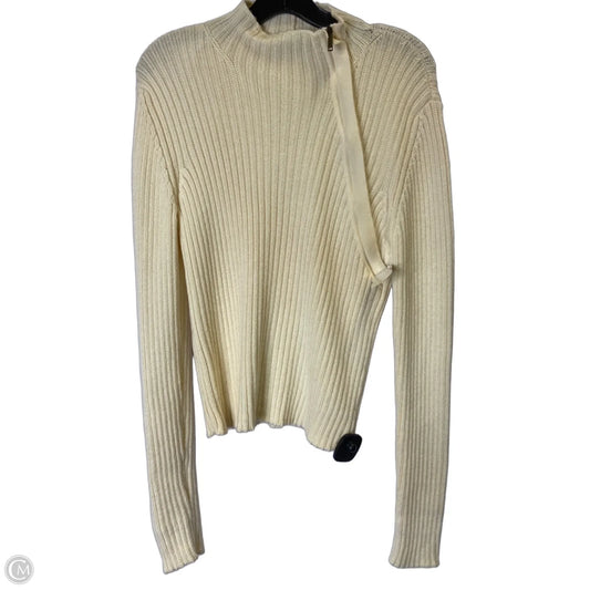 Sweater Designer By Max Mara In Cream, Size: L