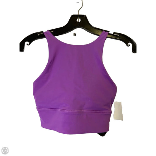 Athletic Bra By Lululemon In Purple, Size: 6