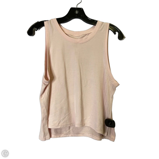 Athletic Tank Top By Lululemon In Pink, Size: S