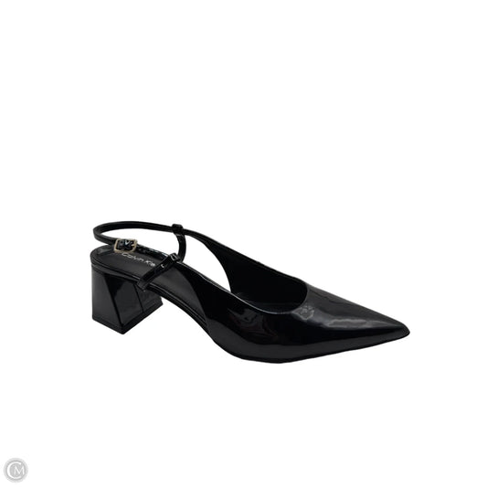 Shoes Heels Block By Calvin Klein In Black, Size: 9.5