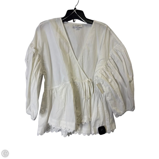 Top Long Sleeve By Target-designer In White, Size: L