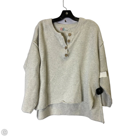 Sweater By Free People In Grey, Size: S