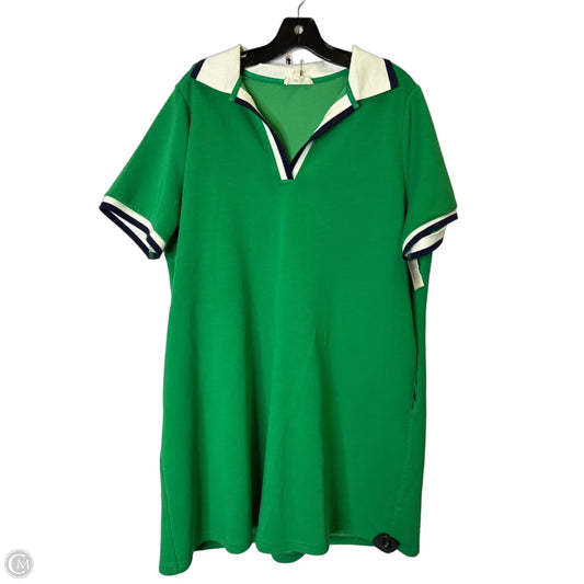 Dress Casual Short By Entro In Green, Size: Xl