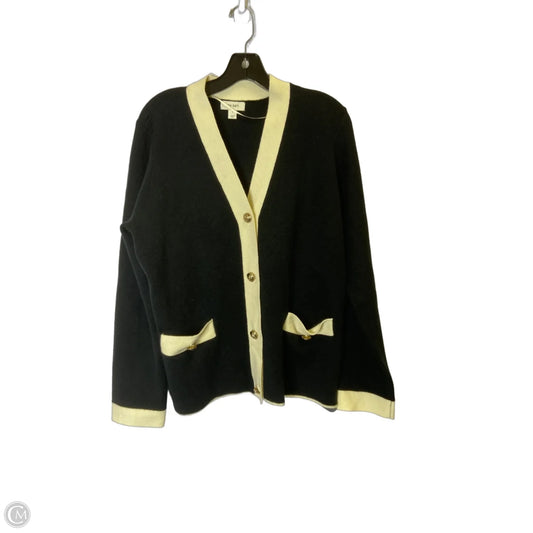 Sweater Cardigan By On 34th In Black, Size: L