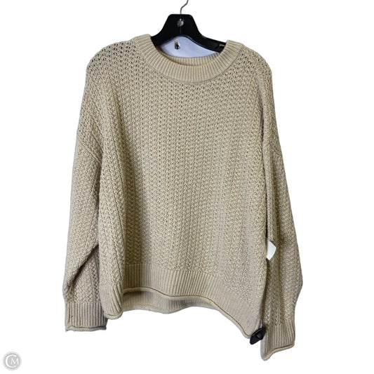 Sweater By Universal Thread In Cream, Size: L