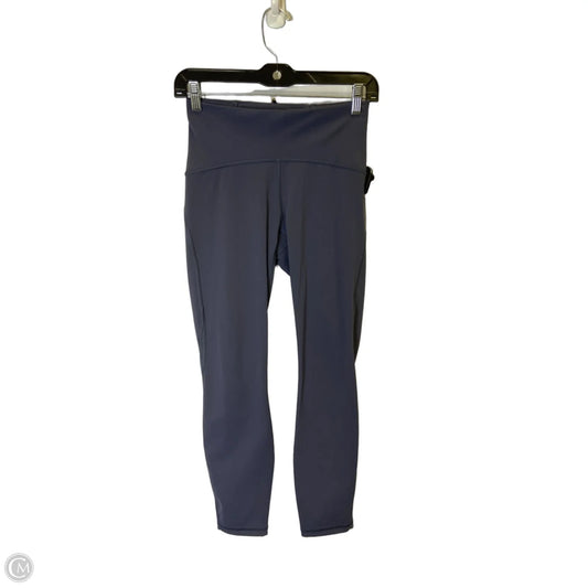 Athletic Leggings By Lululemon In Blue, Size: 6