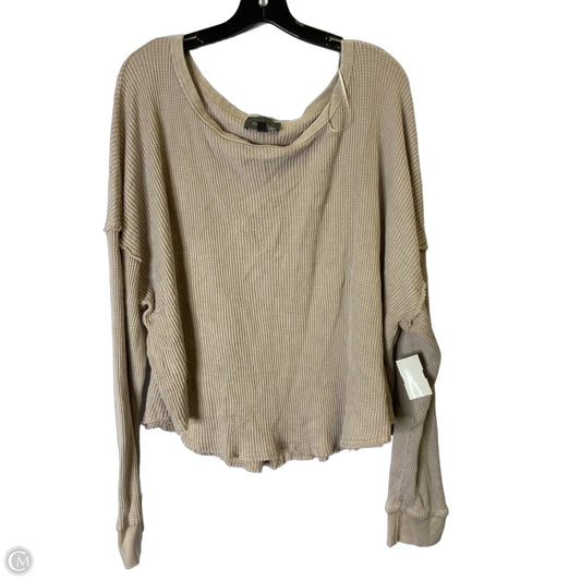 Top Long Sleeve By Hudson Gray In Purple, Size: M