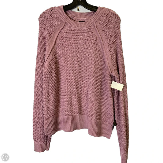 Sweater By Gap In Purple, Size: S