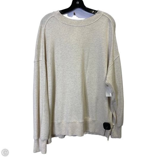 Sweatshirt Crewneck By Aerie In Cream, Size: S