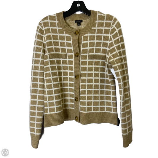Sweater Cardigan By Ann Taylor In Brown, Size: M