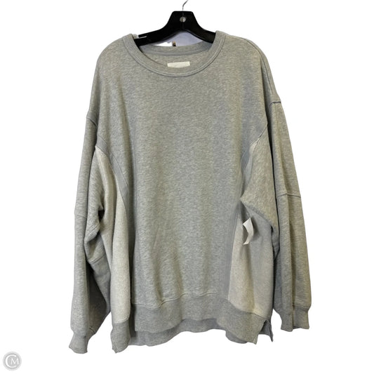 Sweatshirt Crewneck By Aerie In Grey, Size: S