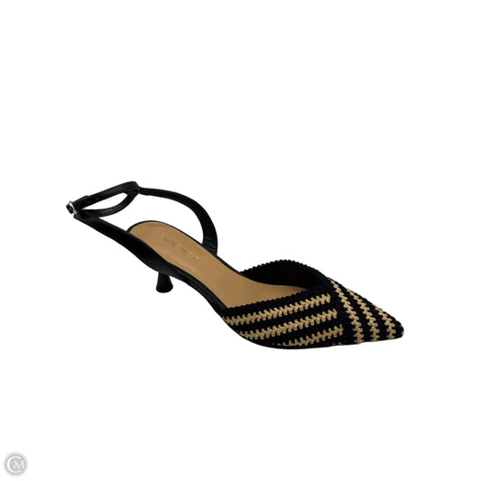 Shoes Heels Stiletto By Nine West In Black & Cream, Size: 9