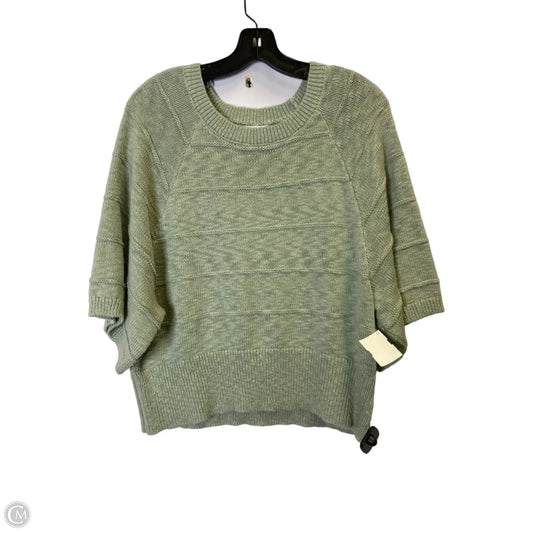 Sweater Short Sleeve By Olive And Oak In Green, Size: Xl