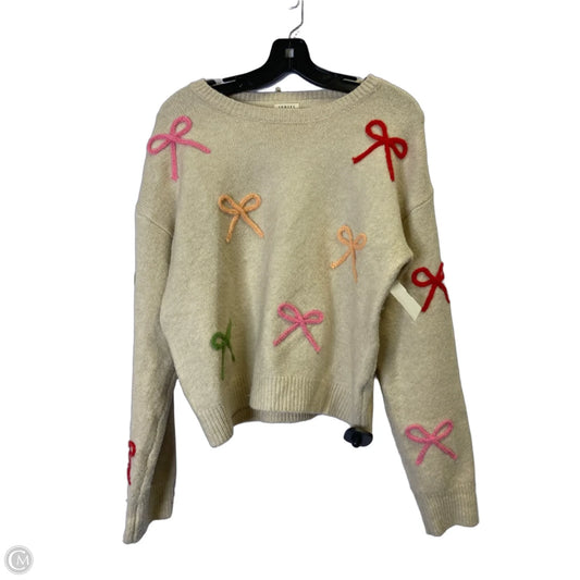 Sweater By Jodifl In Cream, Size: Onesize
