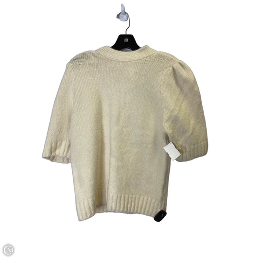 Sweater Short Sleeve By &merci In Cream, Size: L