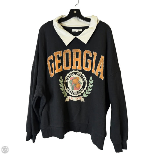 Sweatshirt Collar By Grayson Threads In Black, Size: Xxl