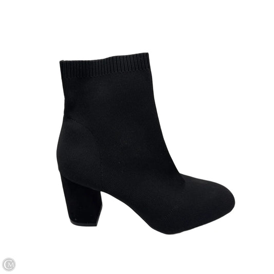 Boots Ankle Heels By Mia In Black, Size: 10