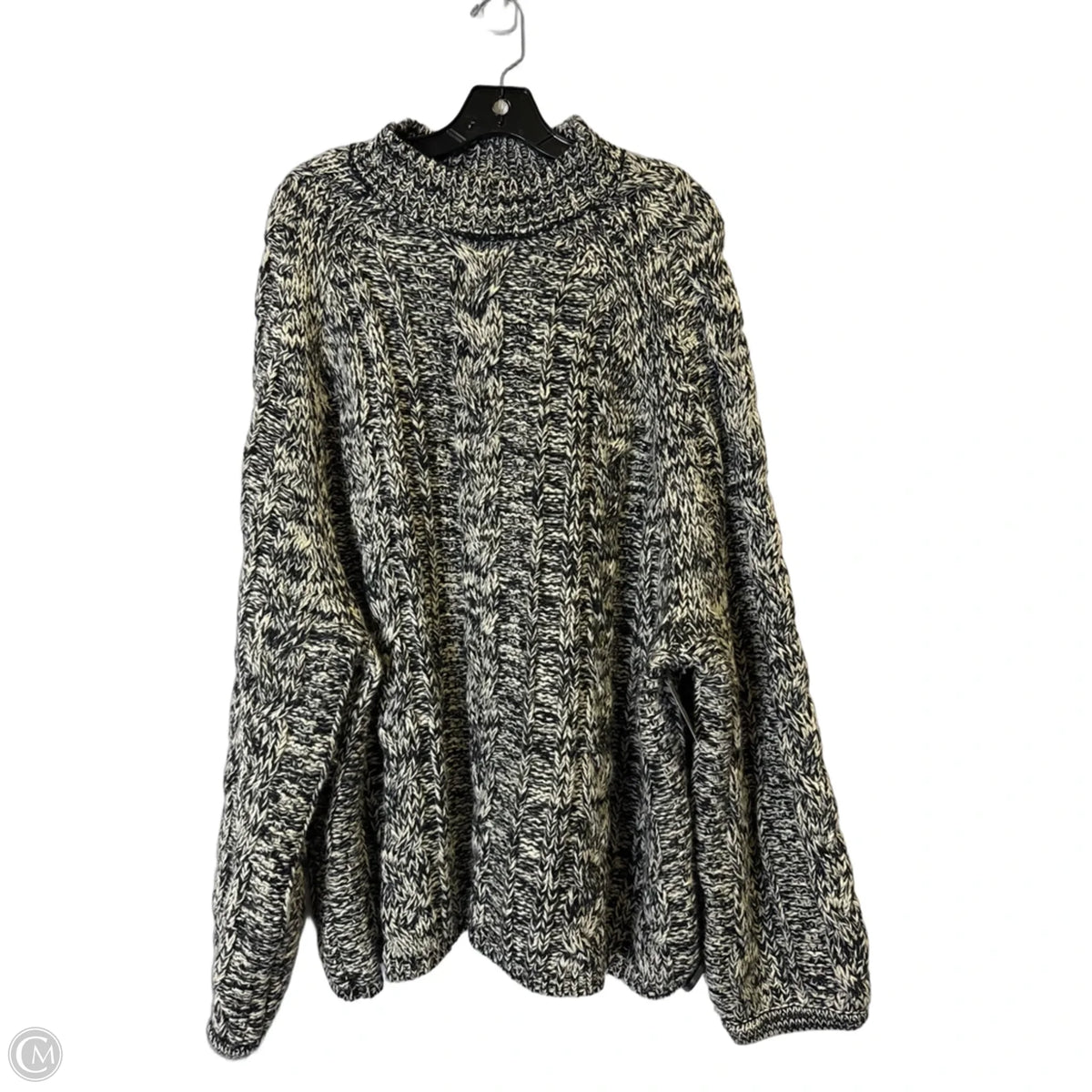 Sweater By Cmc In Black, Size: 2x