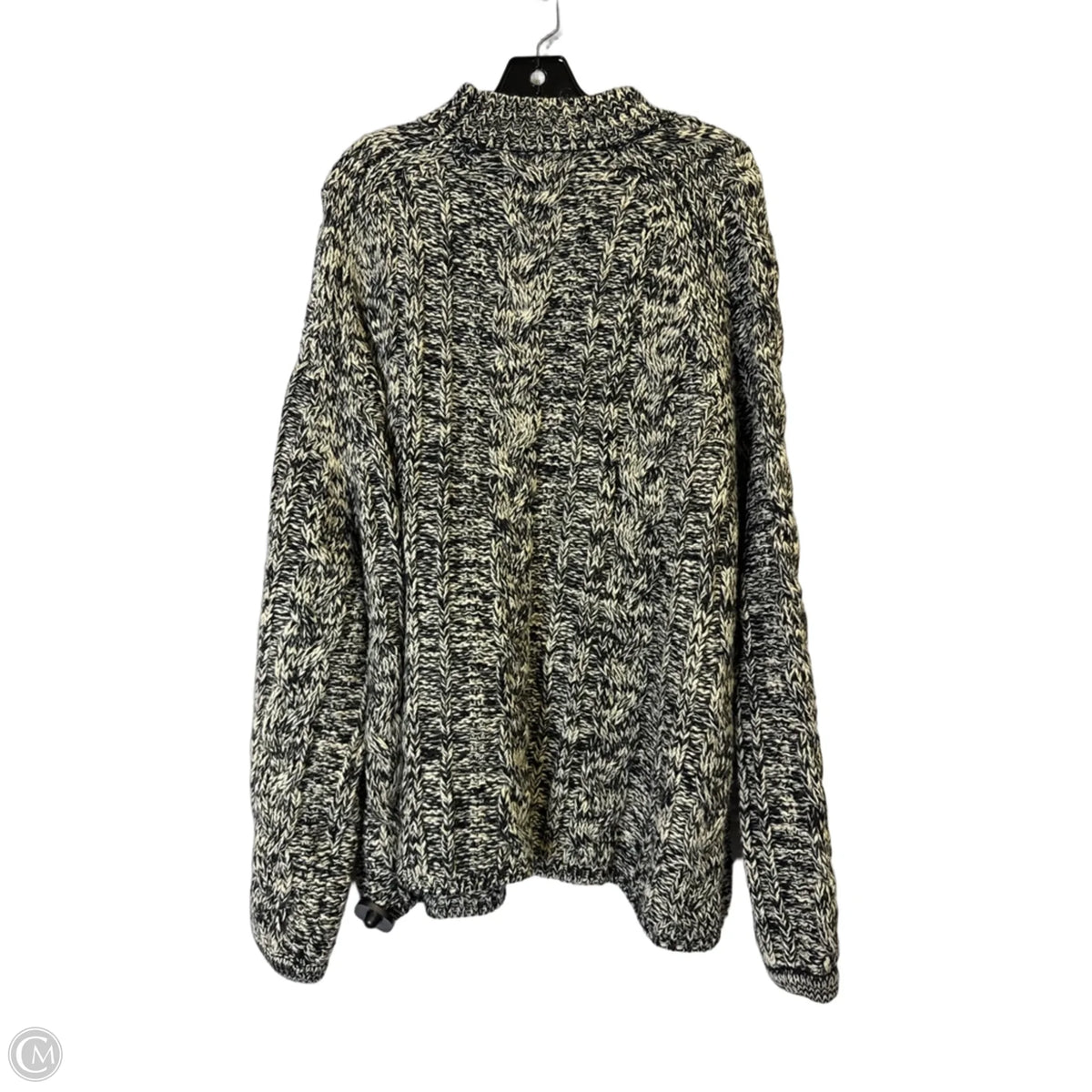 Sweater By Cmc In Black, Size: 2x