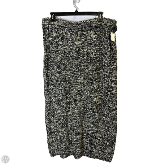 Skirt Midi By Cmc In Black, Size: Xl