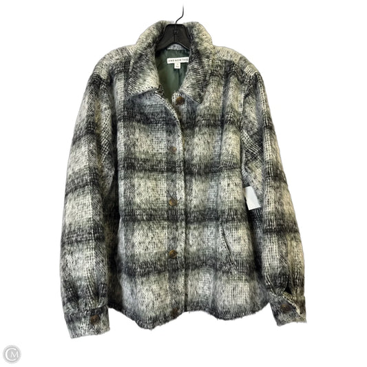 Jacket Shirt By And Now This In Plaid Pattern, Size: 2x