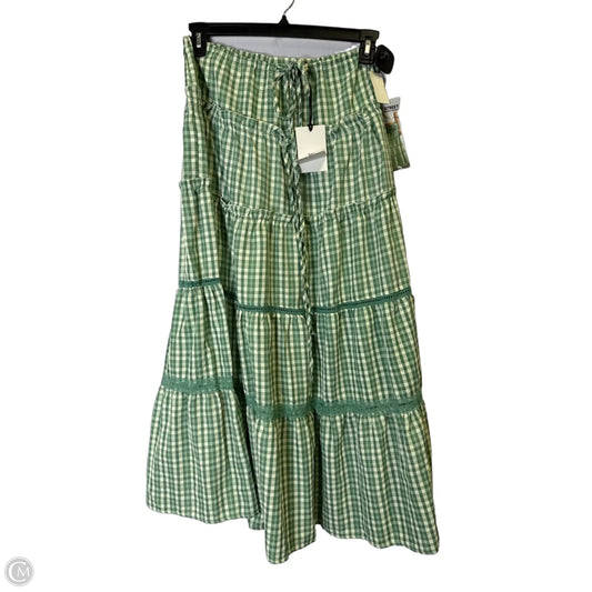 Skirt Maxi By Clothes Mentor In Green, Size: M