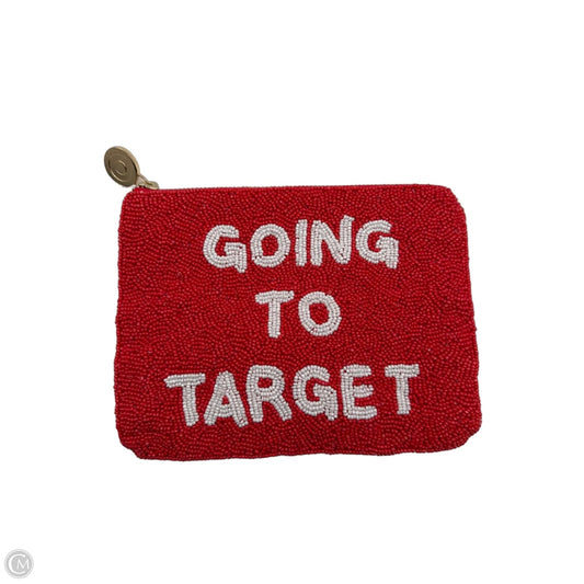 Makeup Bag By Target-designer, Size: Medium