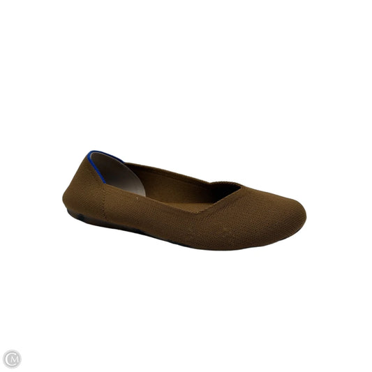 Shoes Flats By Rothys In Brown, Size: 8.5