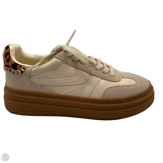 Shoes Sneakers Platform By Steve Madden In Cream, Size: 7.5