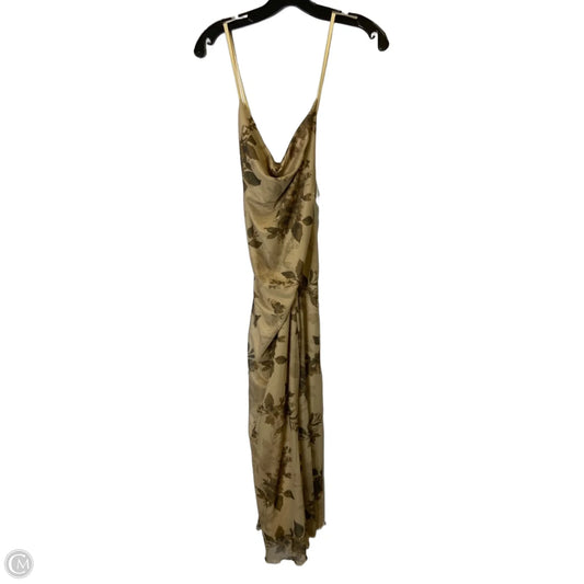 Dress Casual Maxi By Romwe In Brown, Size: M