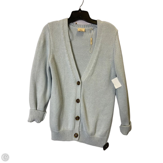 Sweater Cardigan By Elie Tahari In Blue, Size: M
