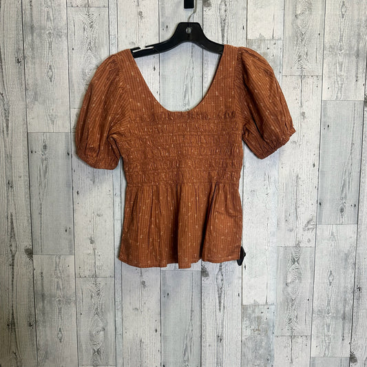 Top Short Sleeve By Madewell  Size: 0