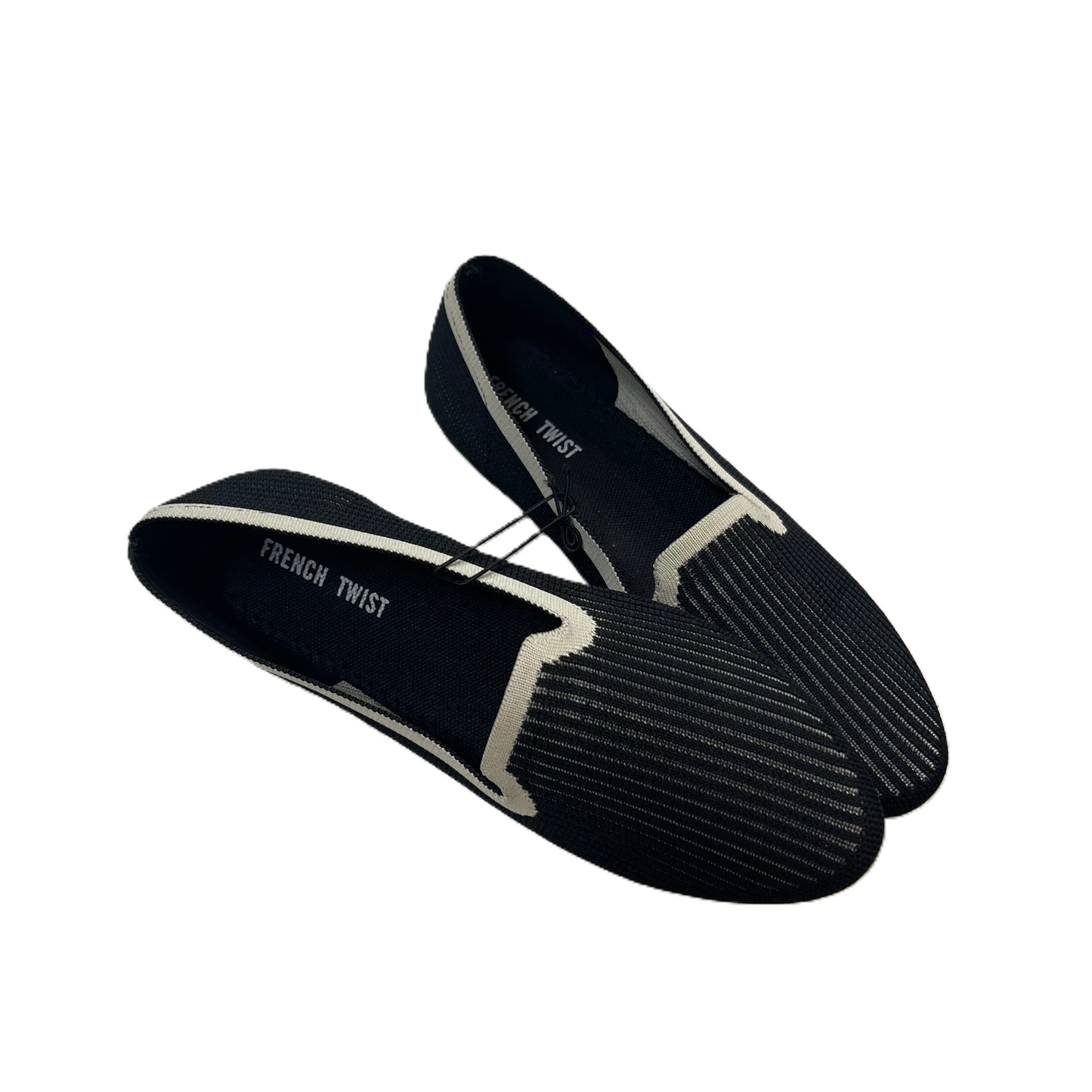 Shoes Flats By French Twist In Black, Size: 7