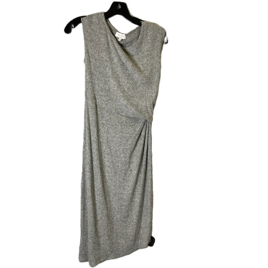 Dress Casual Midi By Clothes Mentor In Grey, Size: S