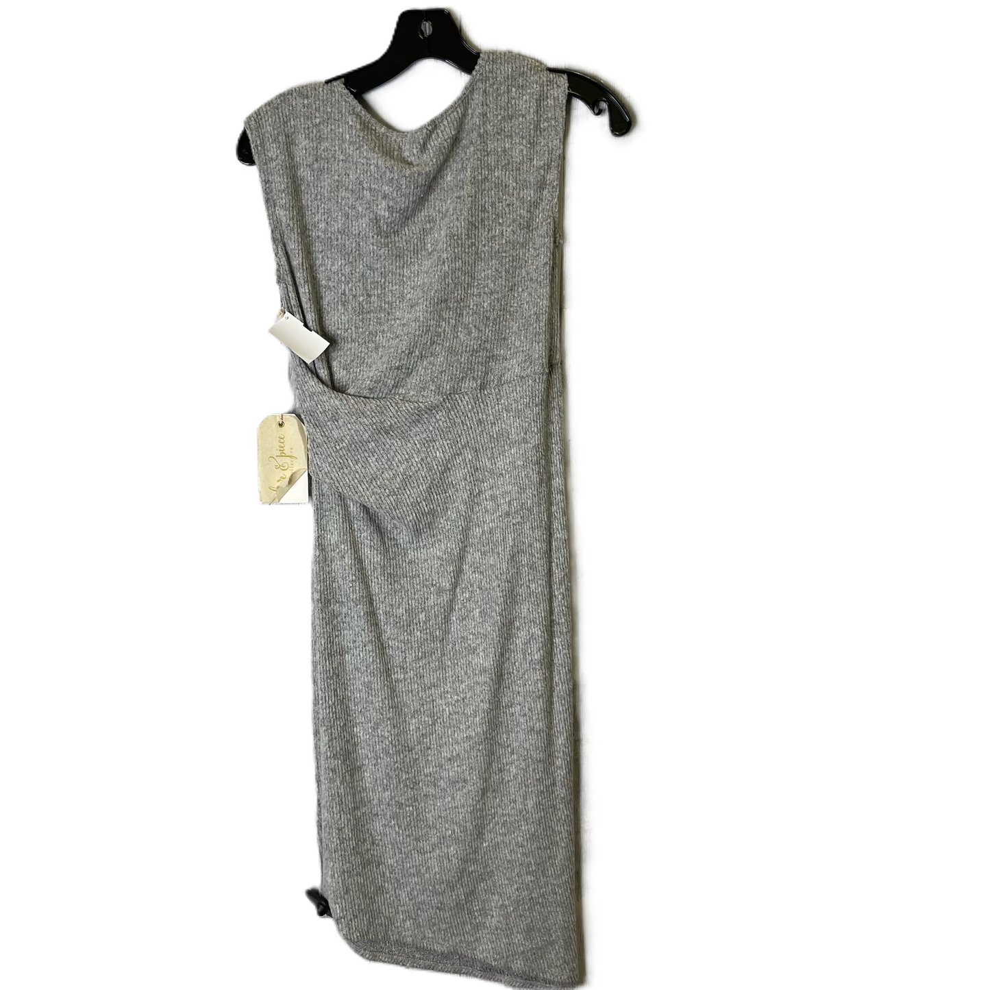 Dress Casual Midi By Clothes Mentor In Grey, Size: S