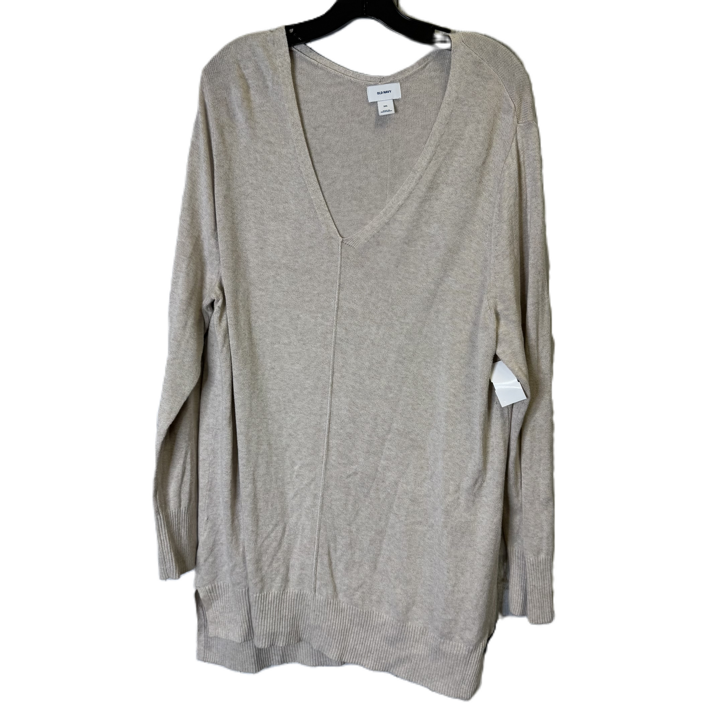 Top Long Sleeve Basic By Old Navy In Cream, Size: Xxl