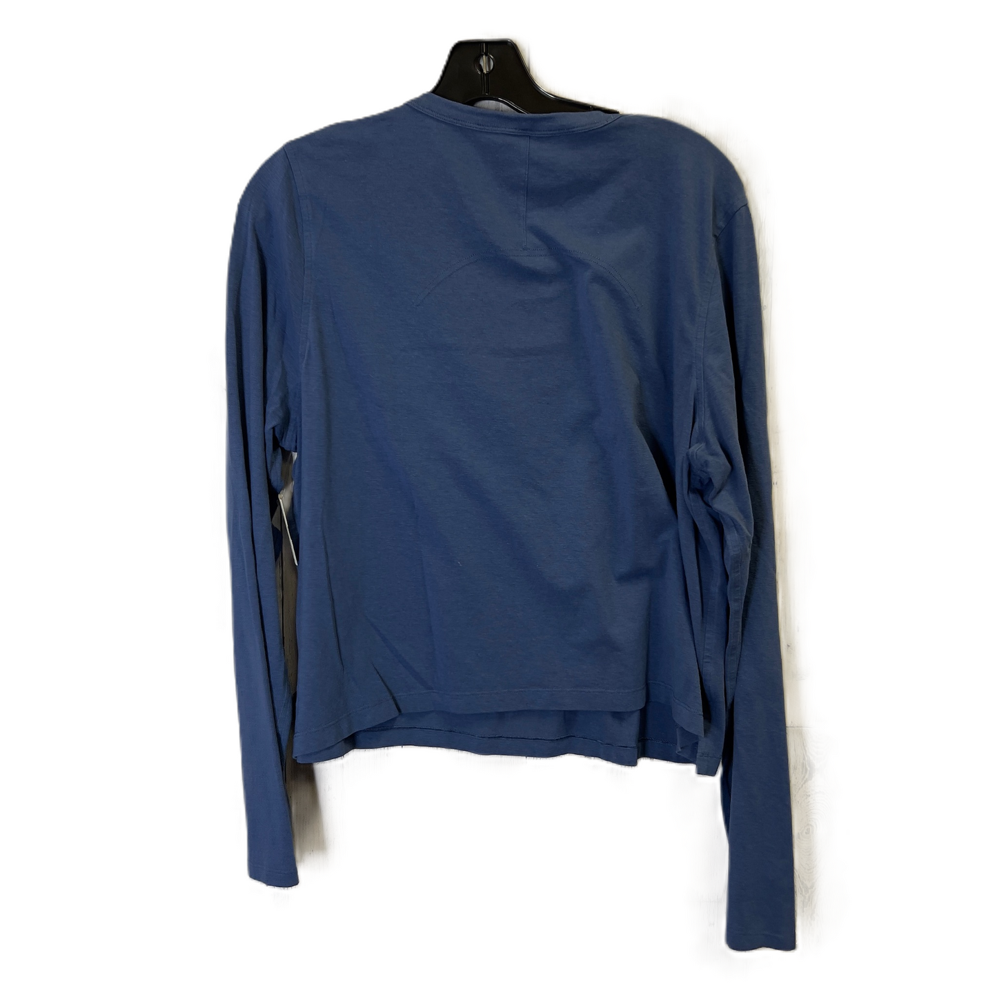 Athletic Top Long Sleeve Crewneck By Lululemon In Blue, Size: M