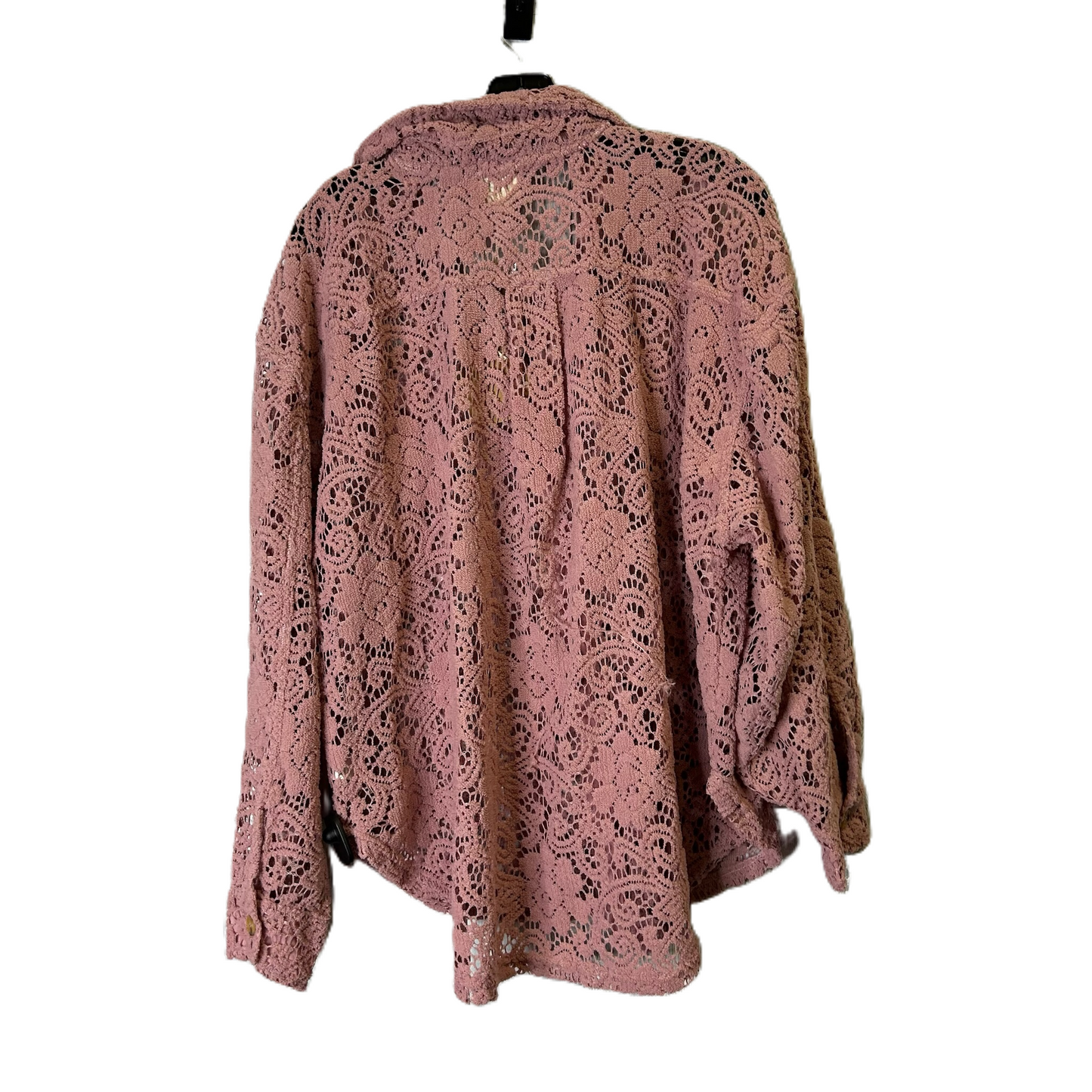 Jacket Shirt By Bibi In Purple, Size: M