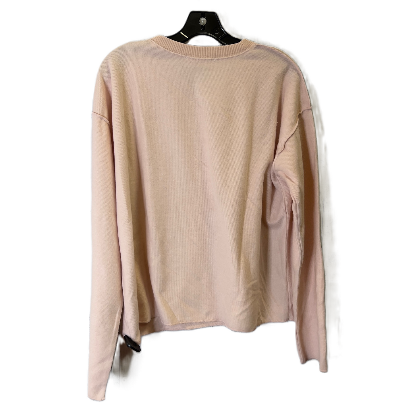 Sweatshirt Crewneck By Double Zero In Pink, Size: L