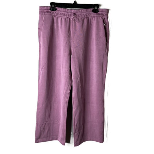 Athletic Pants By Lululemon In Purple, Size: 12