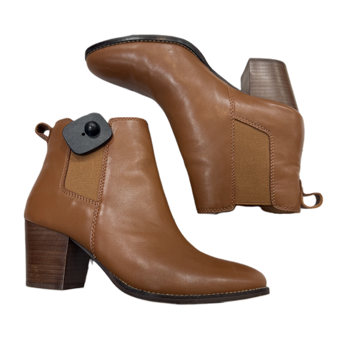 Boots Ankle Heels By J. Crew In Brown, Size: 9