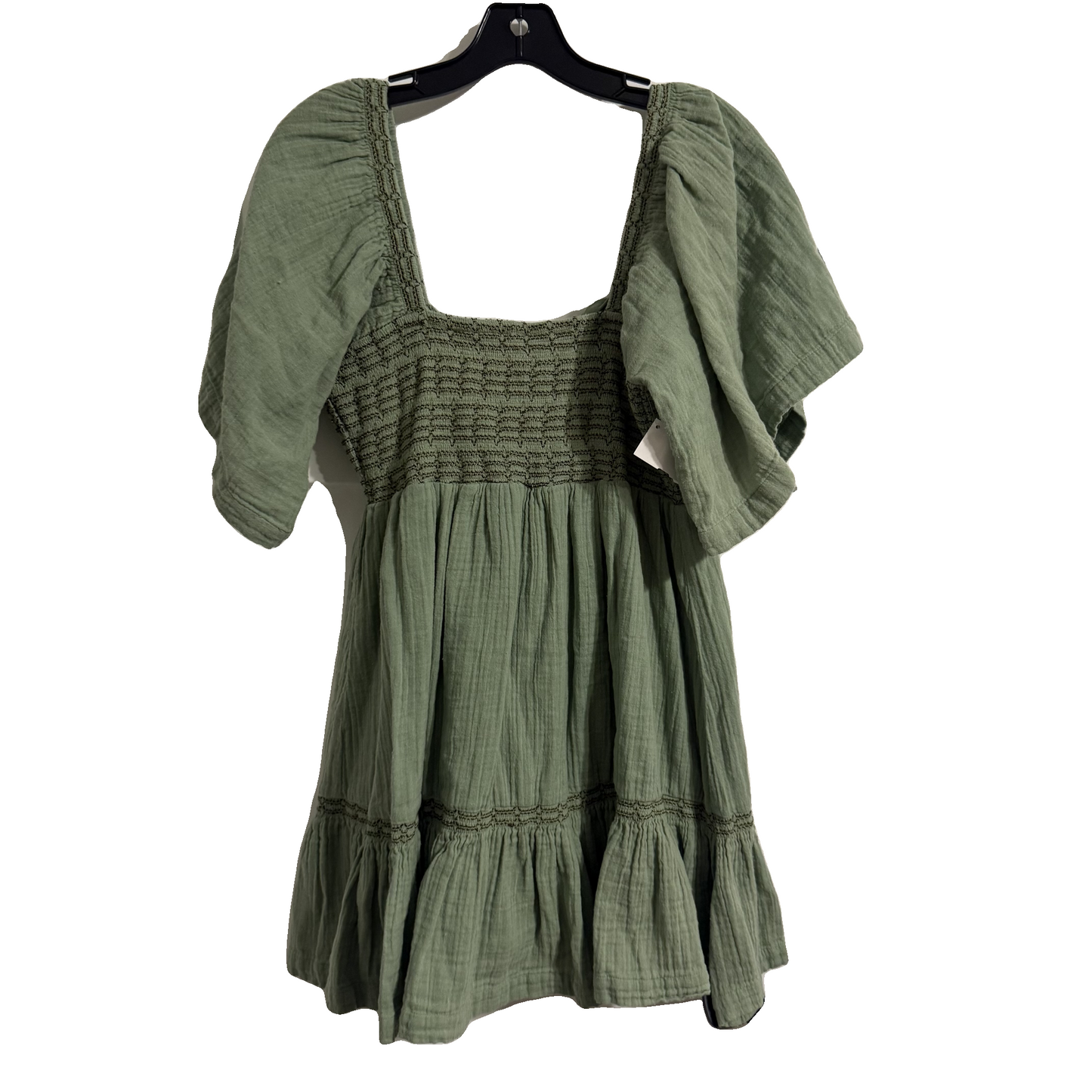 Dress Casual Short By Free People In Green, Size: Xs